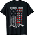 So God Ma.de A Farmer Farming Quote By Merch
