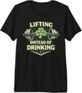 Lucky Gains Only Tee Shirts for Patrick Day Gym
