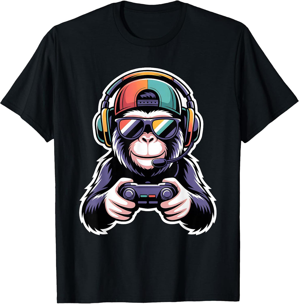 Monkey Gamer Computer Accessoires Merch for Kids