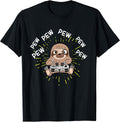 Pew Gamer Sloth Gaming T-Shirts & Gifts