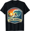 Surf Hawaii Hawaiian Surfing Surfer Ocean Merch