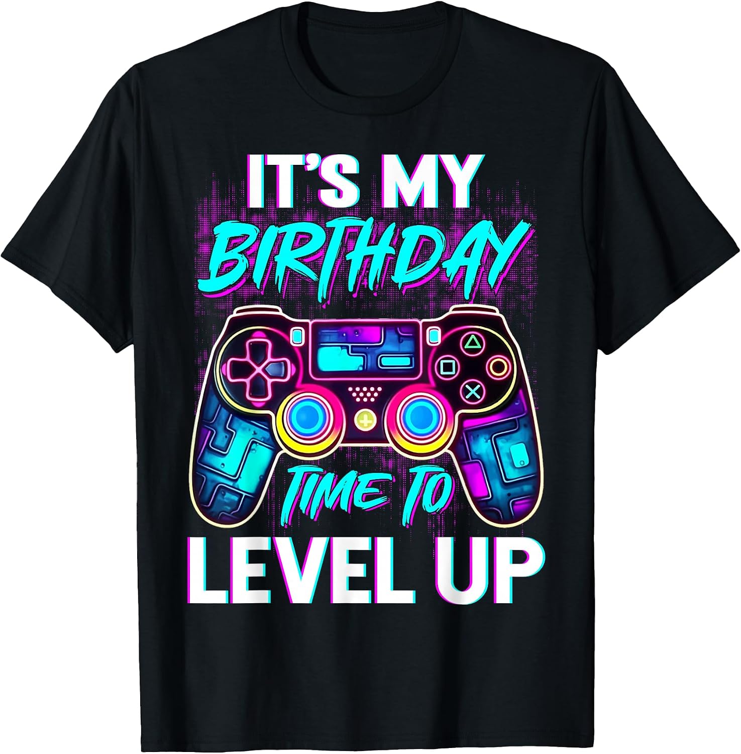 Video Gamer Geeks Kids Boys Birthday Party Tees.