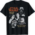 1977 Vintage Portrait Collage T-Shirt