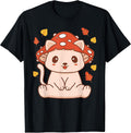 Cute Kawaii Toadstool Mushroom Cat