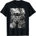 Funny Cat UFO, Funny Alien Cat Selfie UFO for Cats Lovers T-Shirt