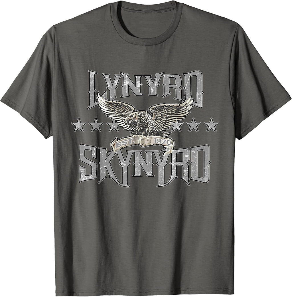 Est 1970 Eagle Retro Rock Band Biker Festival T-Shirt