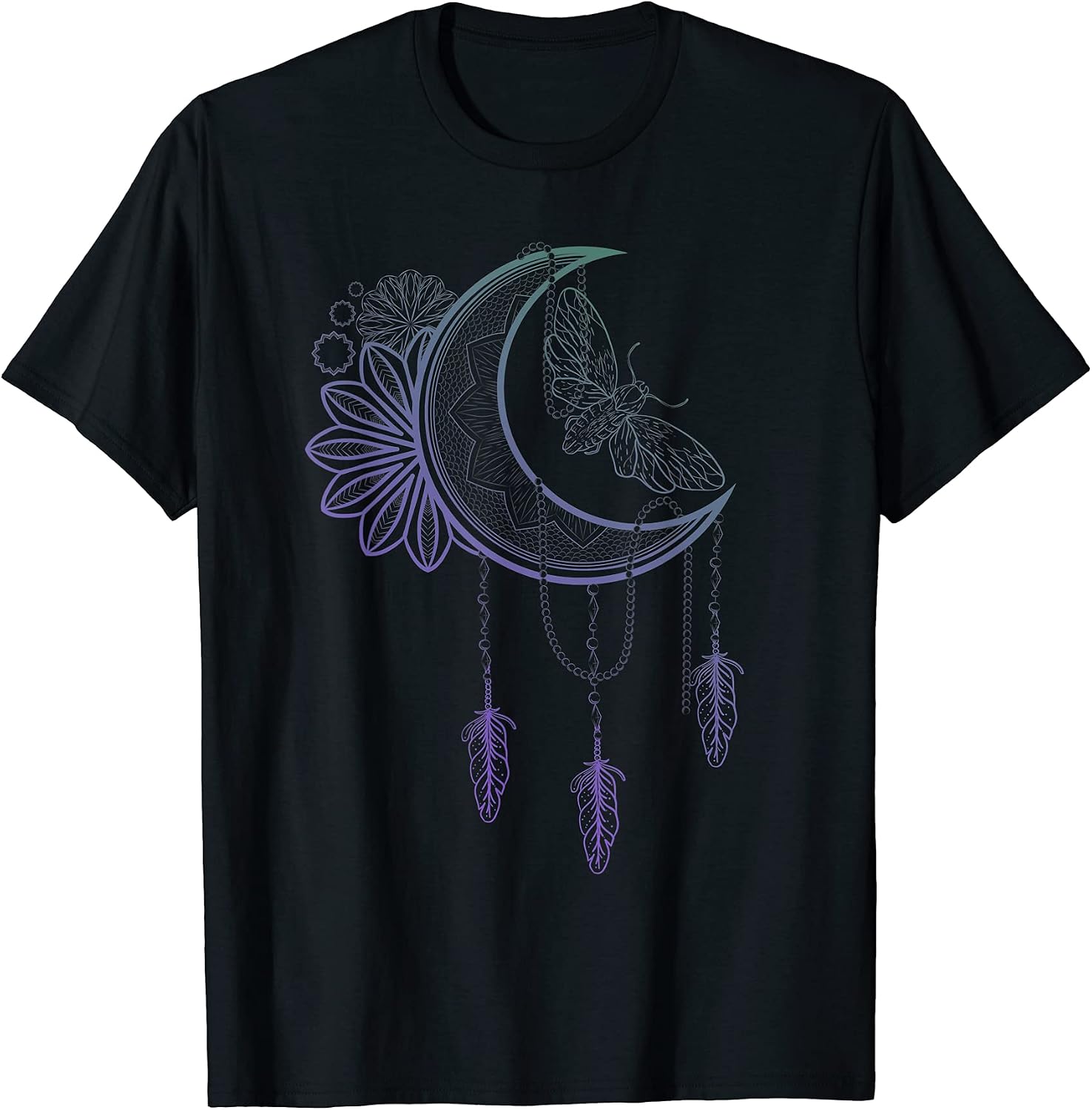 Paggan Occult Crescent Moon Wicca Gift
