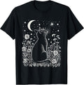 simple cat designs in linocut