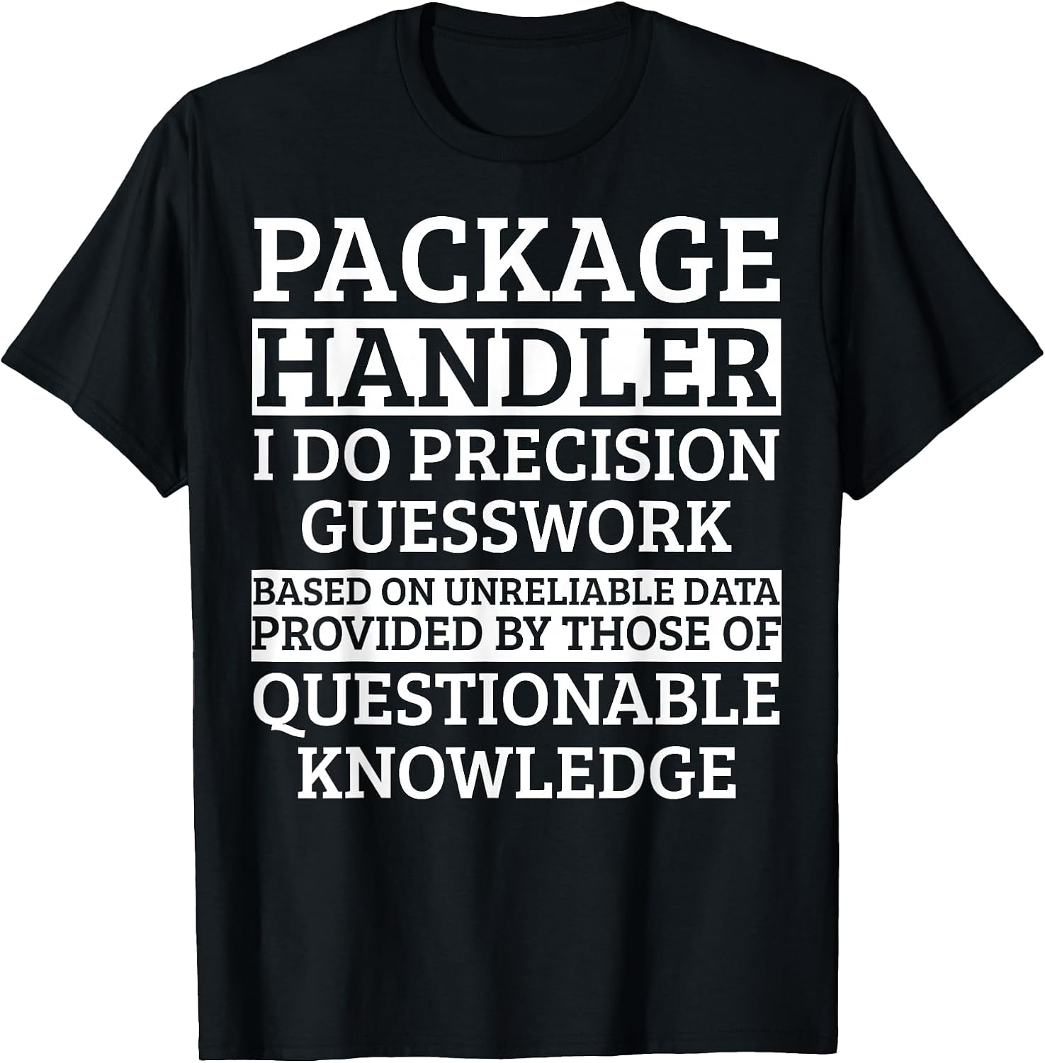 Cool Package Handler Humor Quote Merch