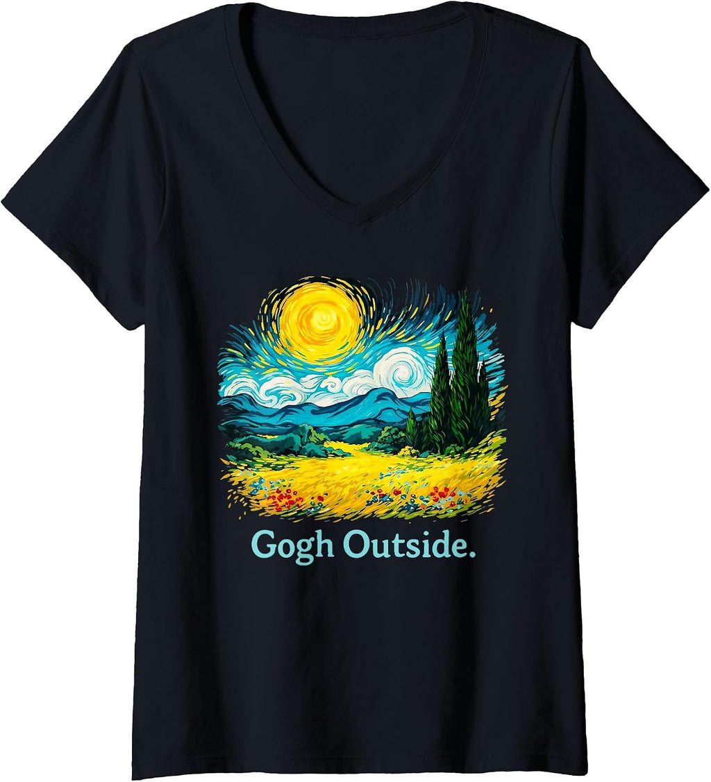 Gogh Outside Starry Night Merch Co.