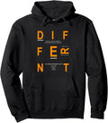 Orange Different Orange Graphic Pullover Hoodie