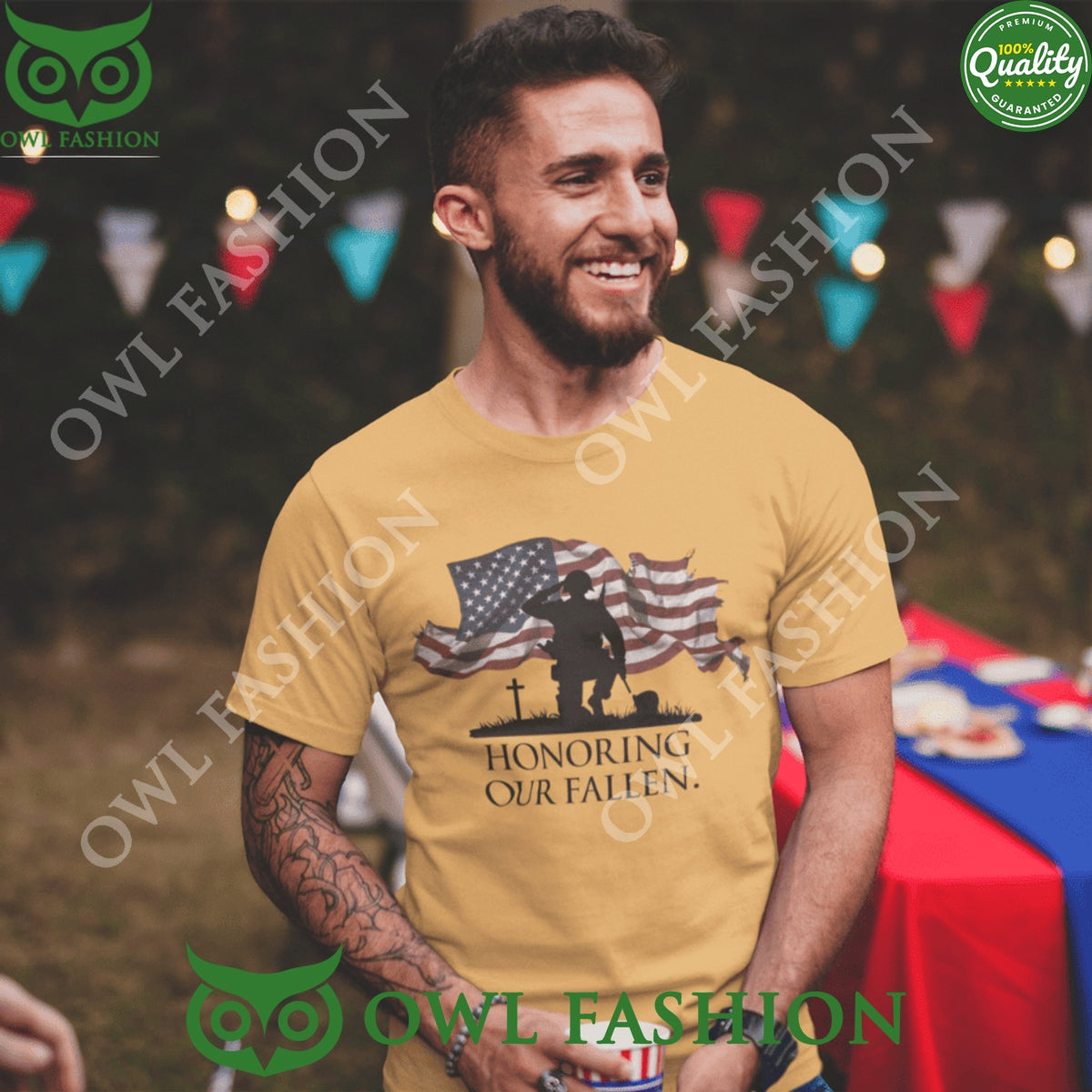 USA Army Honoring Our Fallen Soldier t Shirt