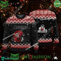 Logo Pattern Helmet New Mexico State Aggies Xmas 3D Ugly Sweater