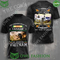 The Cowards went to Canada We went to Vietnam Served Sacrified regret nothing Veteran t shirt