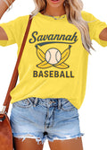 Baseball Shirt Baseball Player T-Shirts Team Women Ballgame Graphic Tshirt Game Day Fan Tee Casual Short Sleeve Top