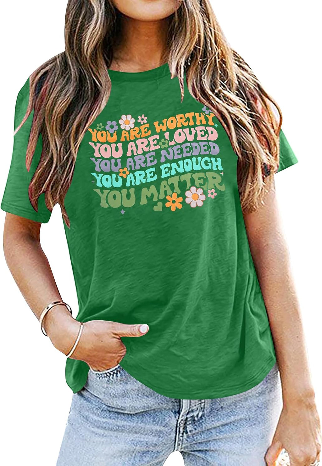 Kindness Shirt for Women Teachers You Matter Shirt Let Kindness Bloom Vintage Flower Be Kind Graphic Tee Top