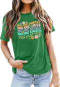 Kindness Shirt for Women Teachers You Matter Shirt Let Kindness Bloom Vintage Flower Be Kind Graphic Tee Top
