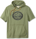 Skiff-Live Short Sleeve French Terry Graphic Hoodie