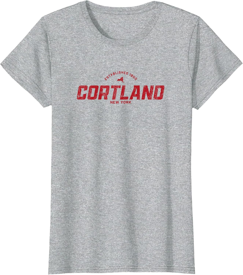 Cortland NY Retro Shirts & Gifts