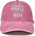 My Favorite People Called Me Grandpa, Grandma, Papa, Dad, Mom, Uncle and Auntie Baseball Hat