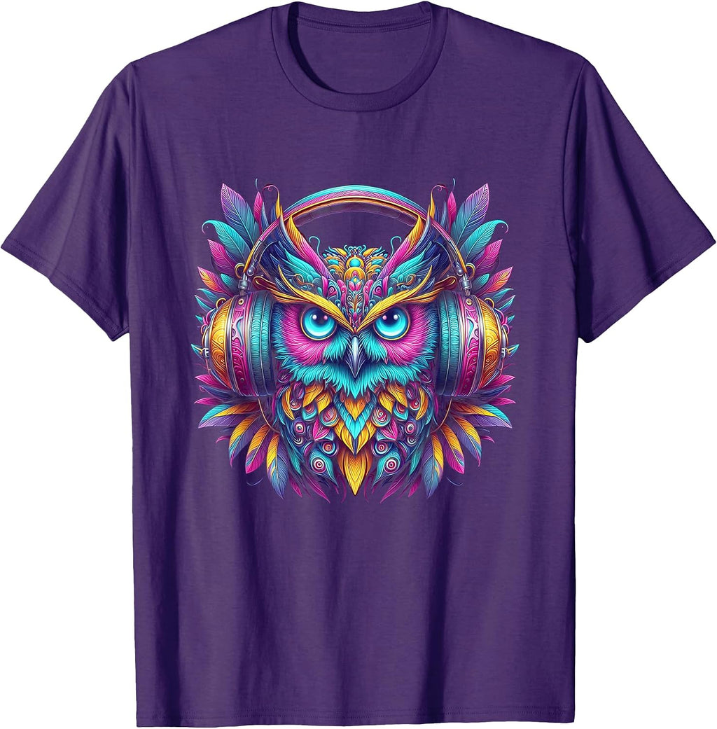 Rave Rainbow Owl House EDM Festival Raver