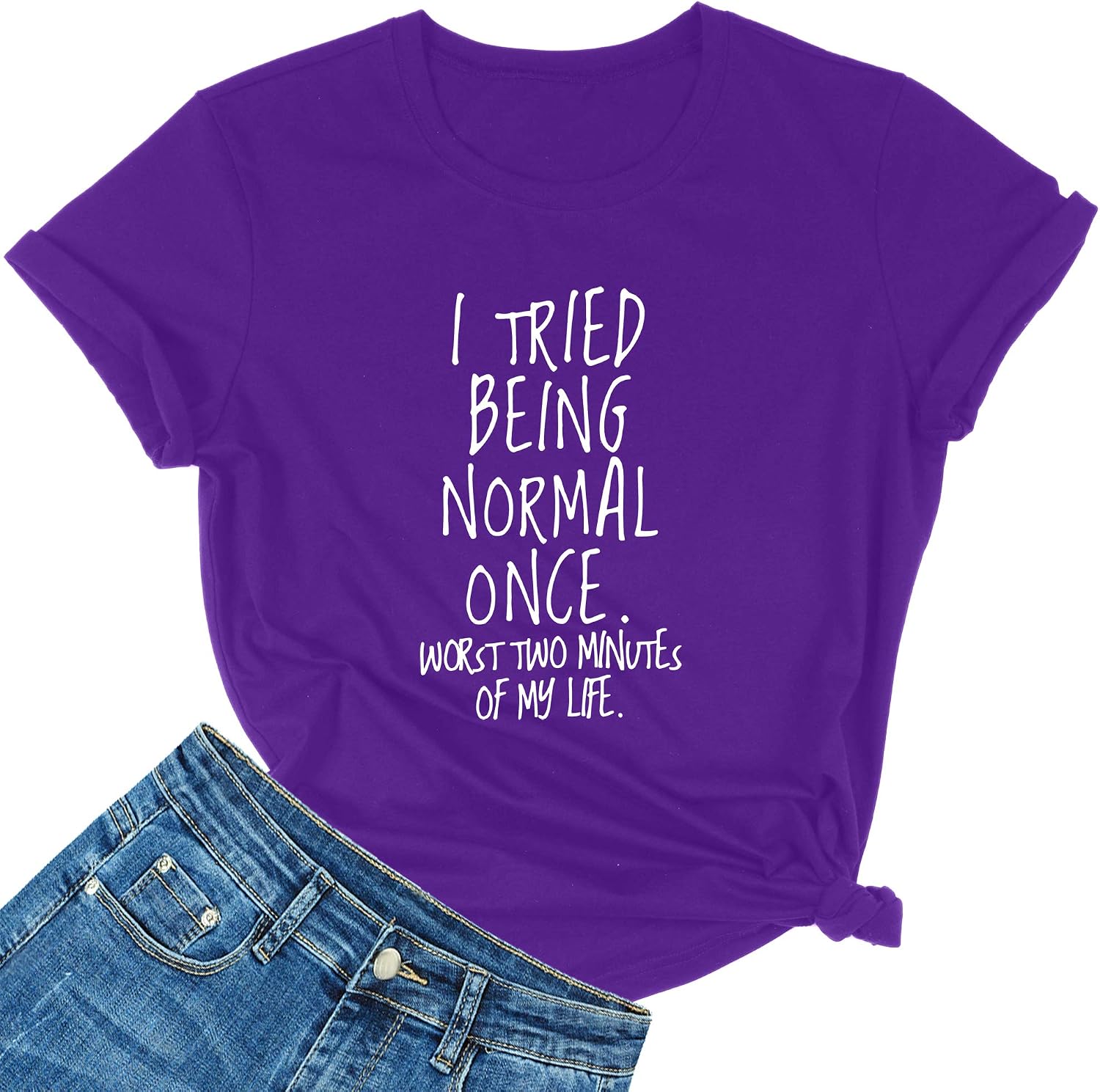 Women Fashion Summer Funny Printed Casual Graphic T-Shirts