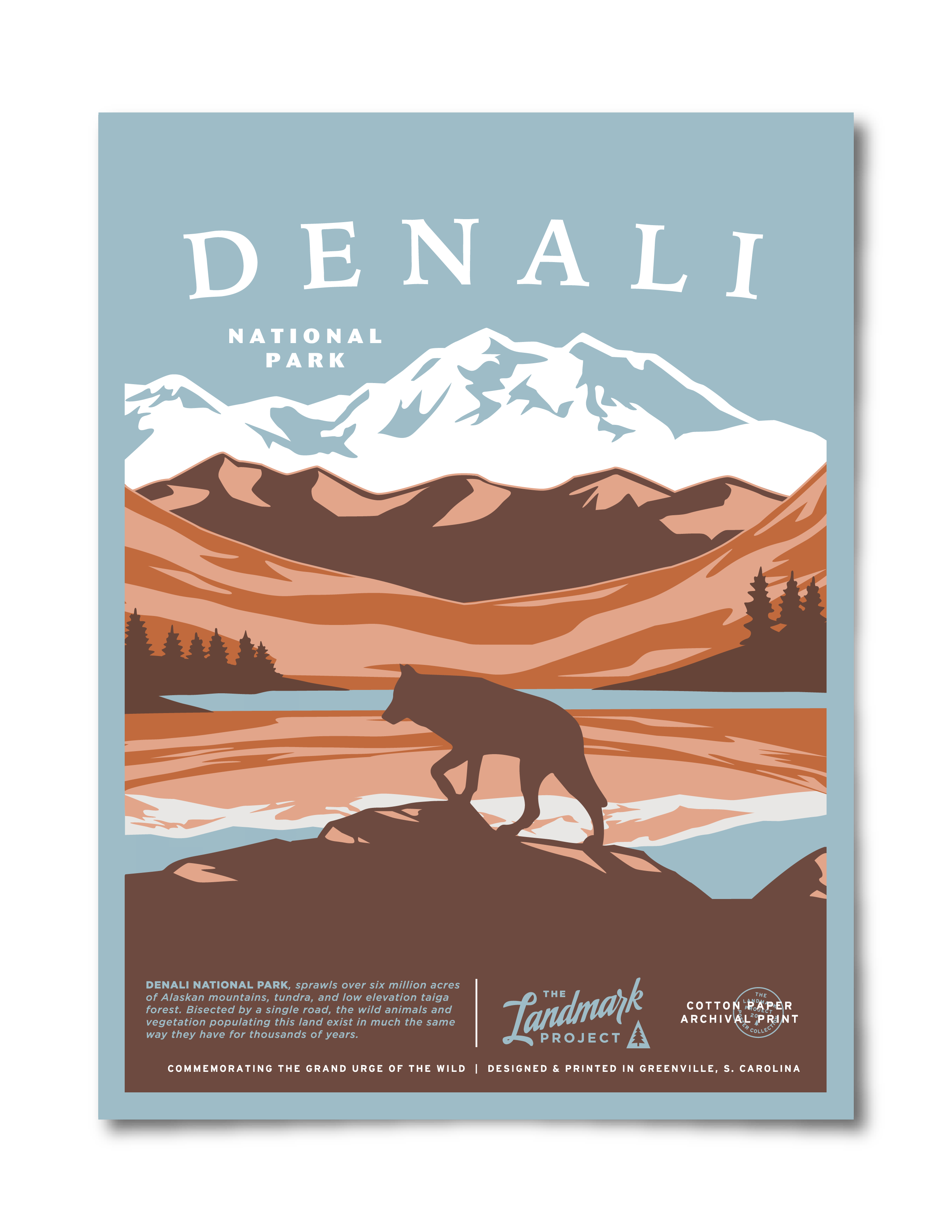 Denali National Park Poster