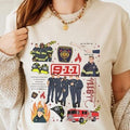 9-1-1 Television Show Shirt | Evan Buckley Shirt | Bobby Nash Shirt | Movie Tee | 911 Movie Shirt | American TV Series...