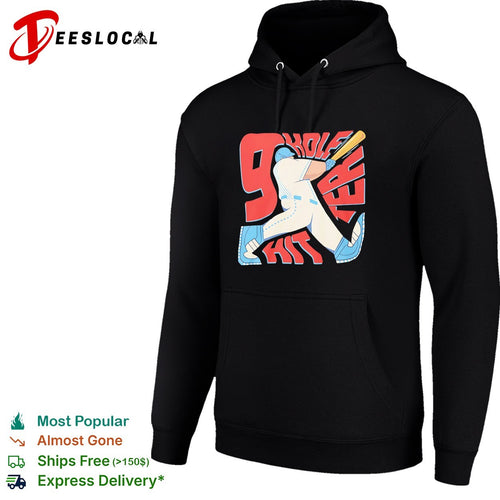 9 Hole Hitter Second Leadoff Baseball shirt
