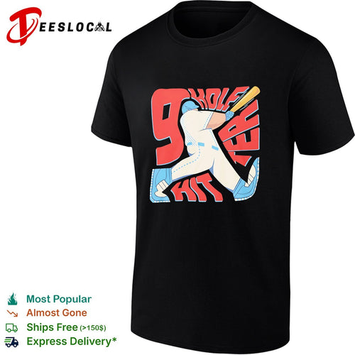 9 Hole Hitter Second Leadoff Baseball shirt