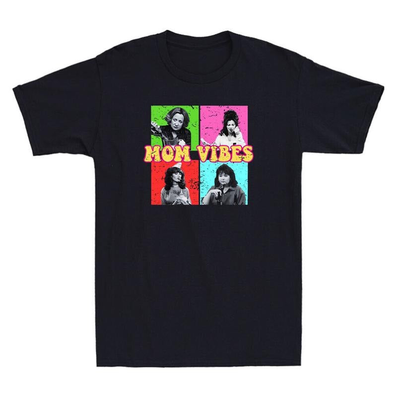 90's Mom Vibes Funny Mom Life Mothers Day Gift Retro Unisex Short Sleeve T-Shirt Hoodie, Sweatshirt | RetroVerseTees.com