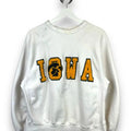 Vintage 80s/90s Iowa Hawkeyes NCAA Collegiate Spellout Sweatshirt Size Medium T-Shirts, Hoodie | RetroVerseTees.com