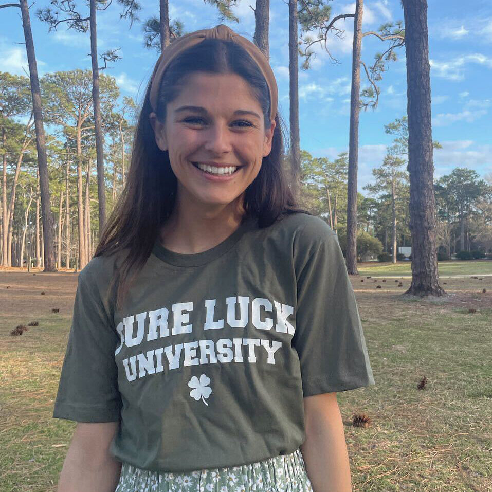 Pure Luck University T-Shirts, Hoodie, Sweatshirt | RetroVerseTees.com (Image 1)