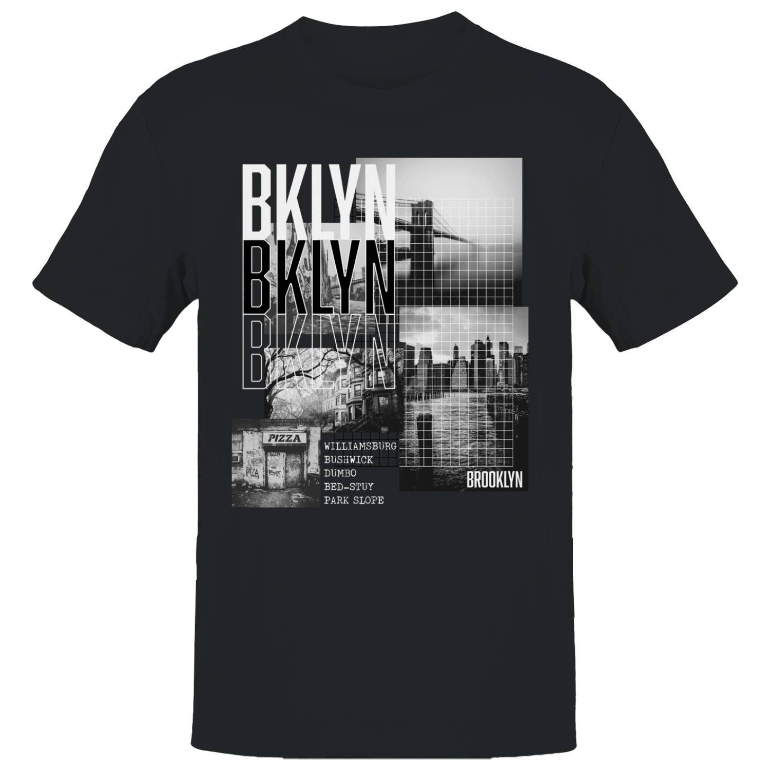 Bklyn Brooklyn Urban Cityscape Men's T-Shirt