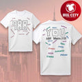 988 You Are Worth It 2025 Two Sided Shirt