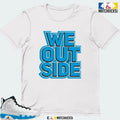 A J 9 RETRO POWDER BLUE SNEAKER MATCHING T-SHIRT (WE OUTSIDE) Hoodie, Sweatshirt | RetroVerseTees.com