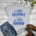 A Little Country and Hood Graphic T-shirt Hoodie, Sweatshirt | RetroVerseTees.com