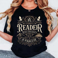 A Reader Without Their Book Is A Tragedy Shirt, Bookish Shirt, Fourth Wing, Onyx Storm, Dragon Rider, Book Lovers Shirt,...