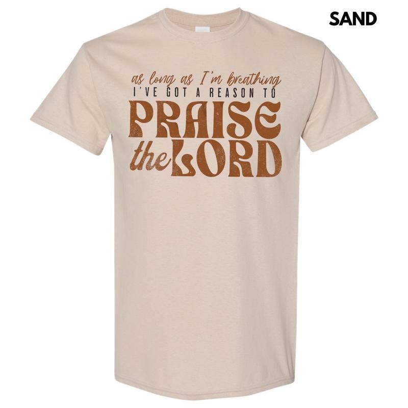 A Reason To Praise Gildan Short Sleeve T-Shirt Hoodie, Sweatshirt | RetroVerseTees.com