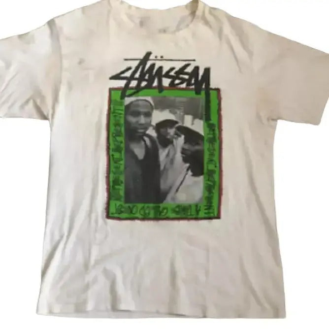 A Tribe Called Quest T Shirt All Sizes S-5 XL Vintage Reprint White Tee Gift Cotton Menswear Top Decoration Hoodie,...