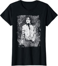 Michael Jackson Bad World Tour 1988 Black and White Splatter T-Shirt