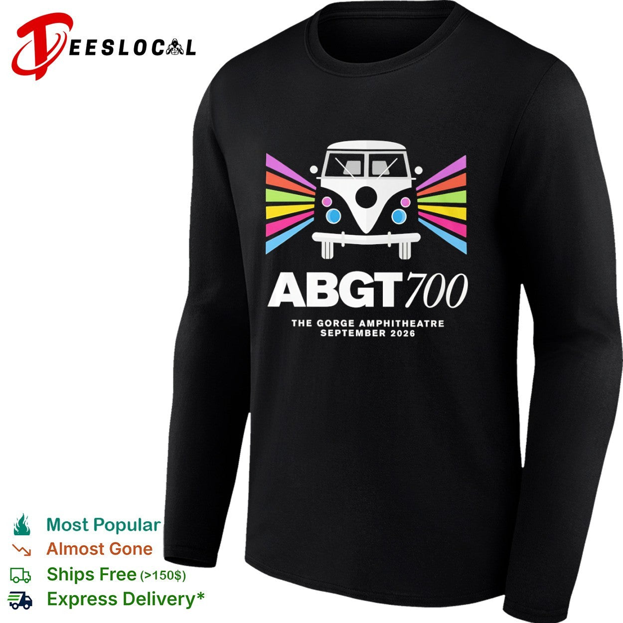 ABGT700 The Gorge Amphitheatre September 2026 shirt