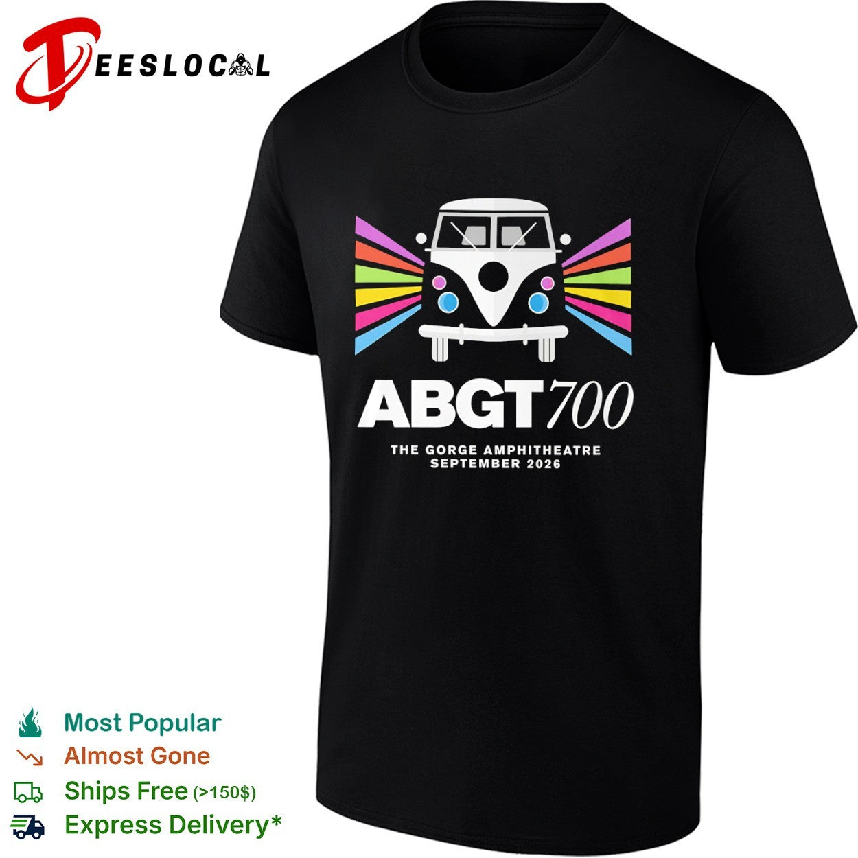 ABGT700 The Gorge Amphitheatre September 2026 shirt