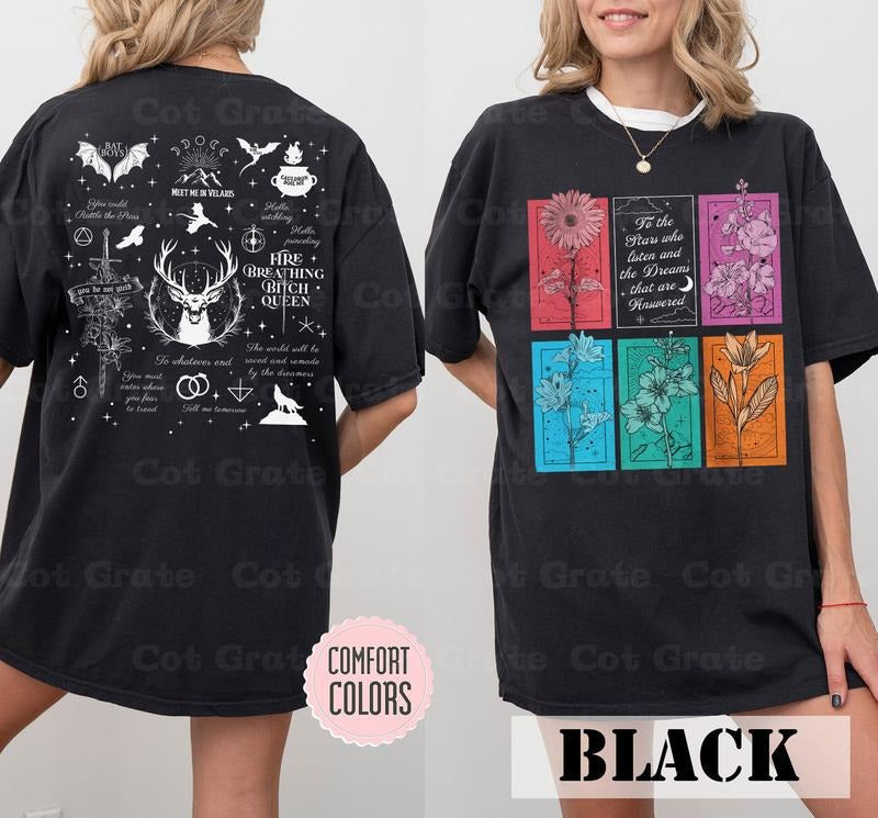 ACOTAR Quote Shirt - Exclusive Velaris SJM Merch, Sarah J Maas Night Court Sweatshirt Best Price Hoodie | RetroVerseTees.com