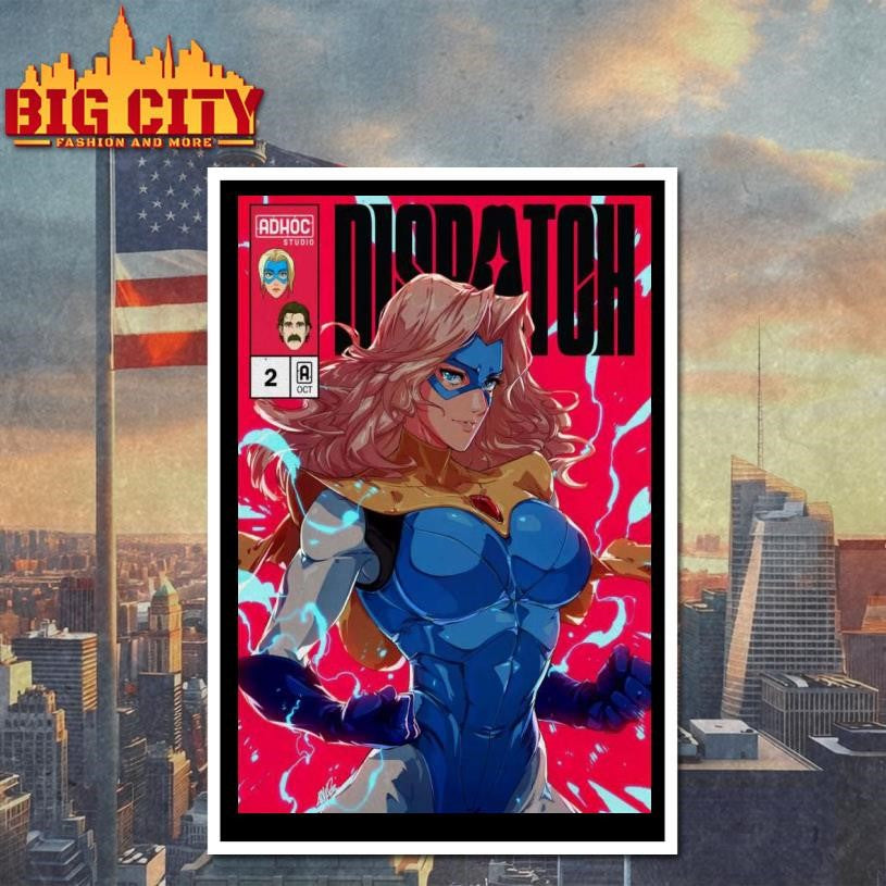 ADHOC Dispatch Comics Poster Shirt