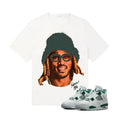 AJ 4 Oxidized Green Unisex Shirt , Futureee Shirt To Match Sneaker Hoodie, Sweatshirt | RetroVerseTees.com