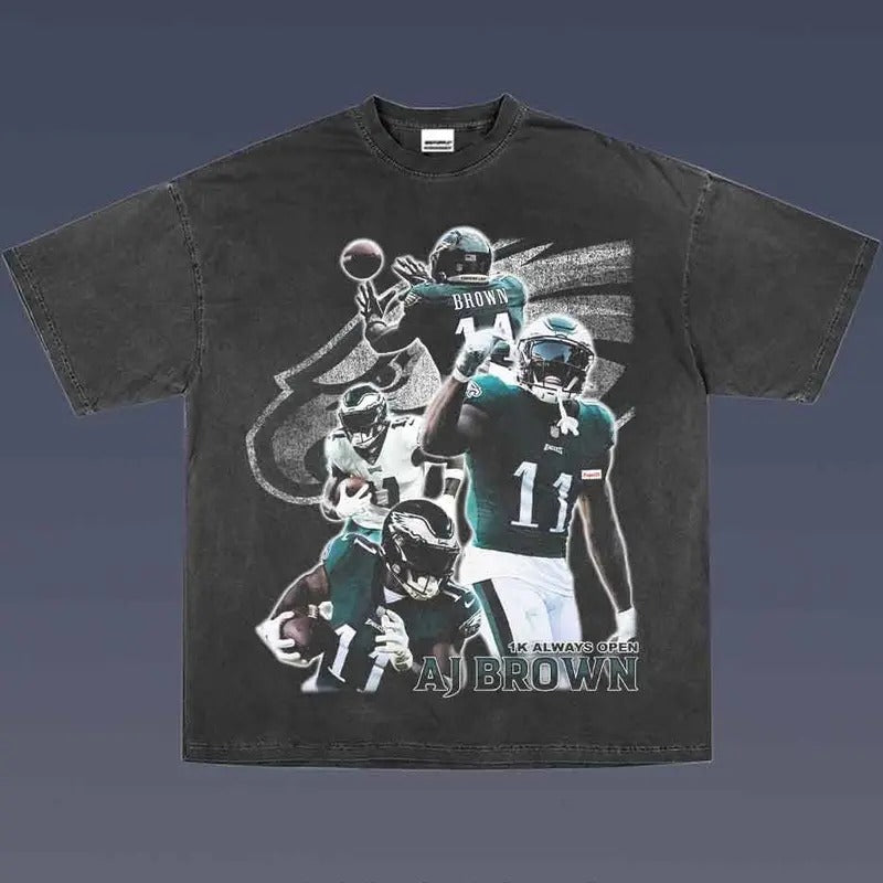 AJ BROWN 1.1 Tee - Soft and Comfortable Shirt - Unisex - Graphic T-Shirt Hoodie, Sweatshirt | RetroVerseTees.com