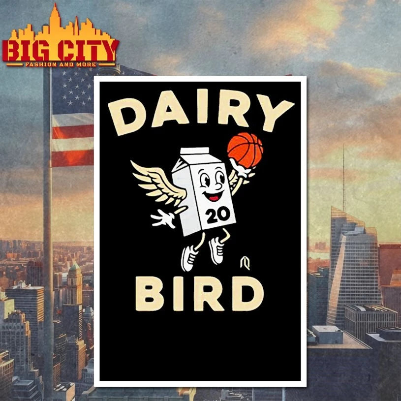 AJ Green Dairy Bird Juice Box Wings Milwaukee Bucks Shirt