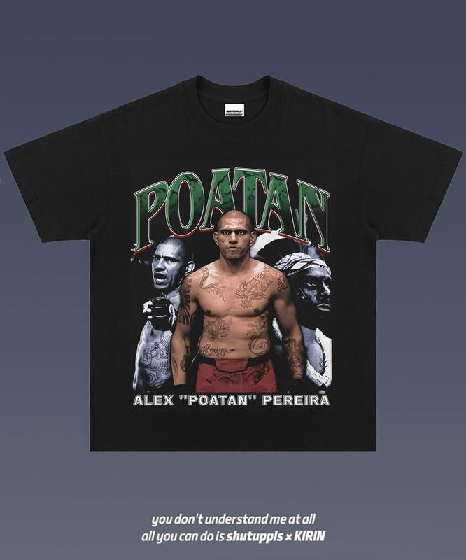 ALEX PEREIRA TEE 1.2 VINTAGE TEE | GRAPHIC T-SHIRT SWEATSHIRT HOODIE | GIFT FOR FAN | RetroVerseTees.com