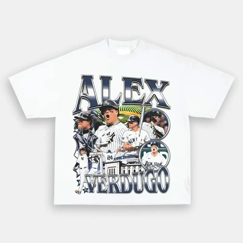 ALEX VERDUGO TEE- Vintage baseball Graphic T-Shirt PGA Masters The Open Golf Casual Classic Cotton Fabric Menswear Top...